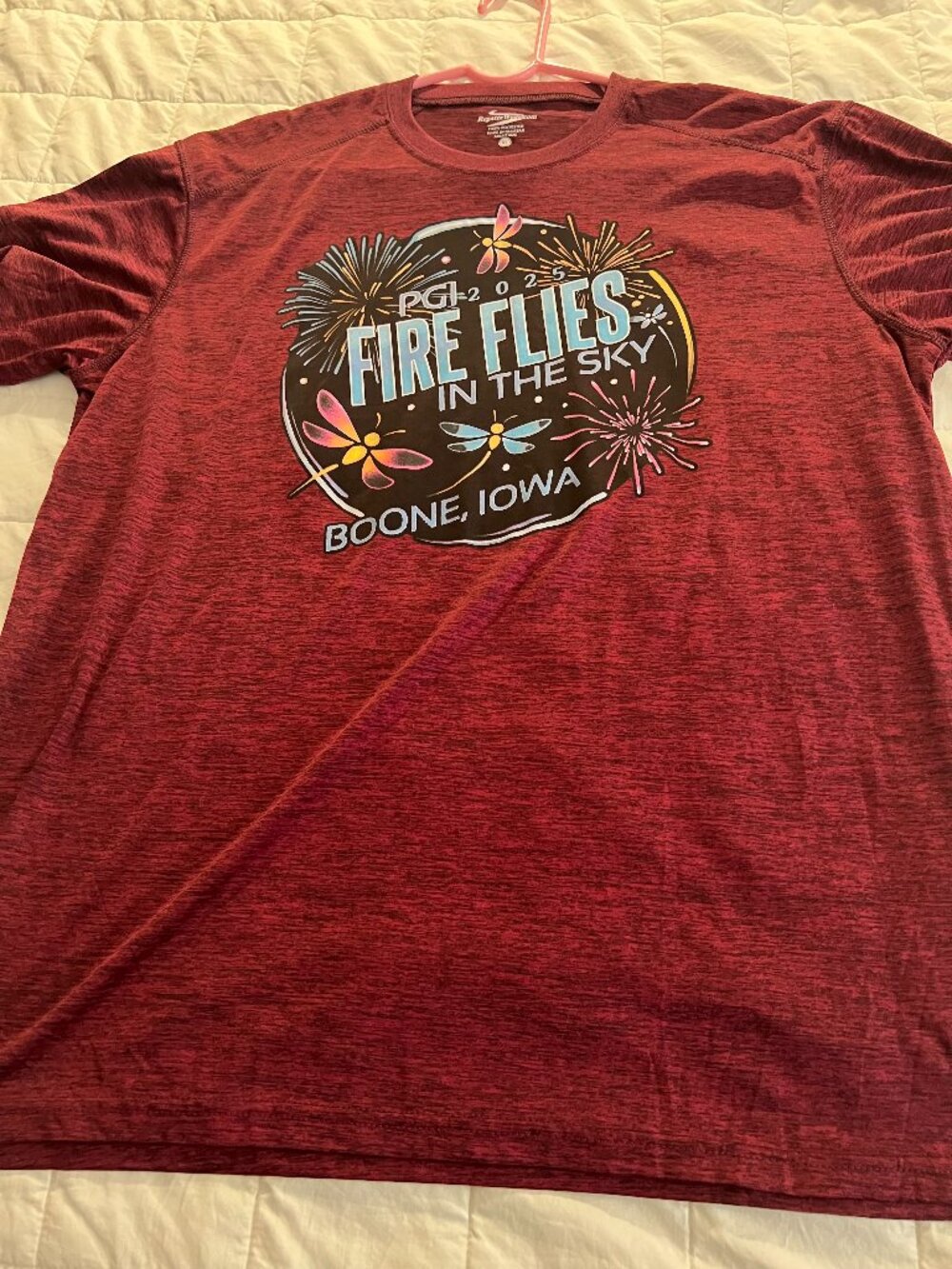 Regatta Wear Fireworks T Shirt Iowa